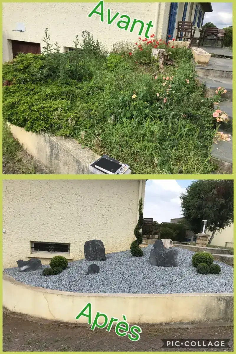 Clôture bois à Boulange